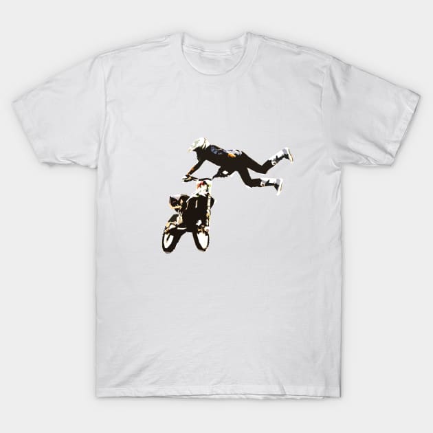motocross T-Shirt by rickylabellevie